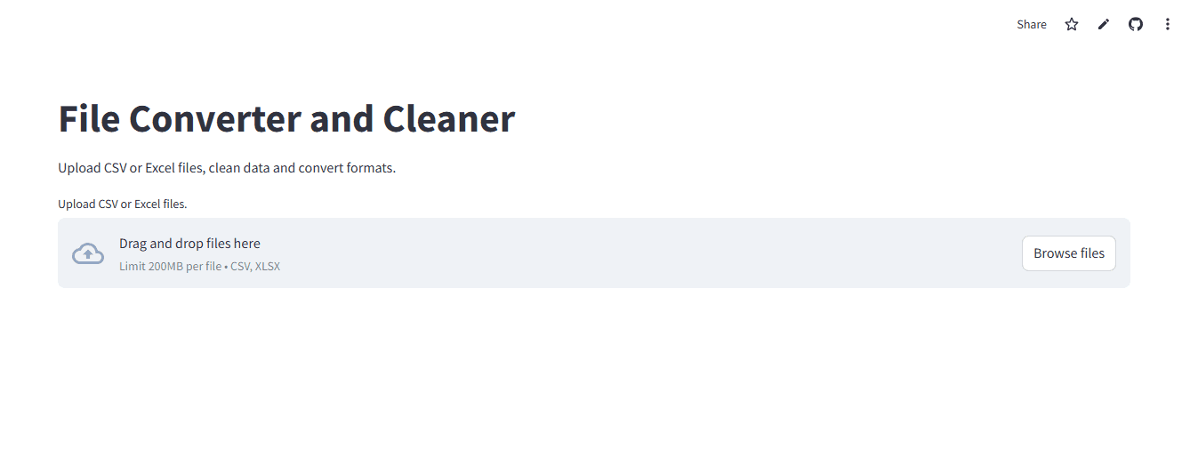 File Converter & Cleaner